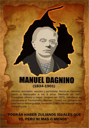 Ilustración de Afiche Manuel Dagnino